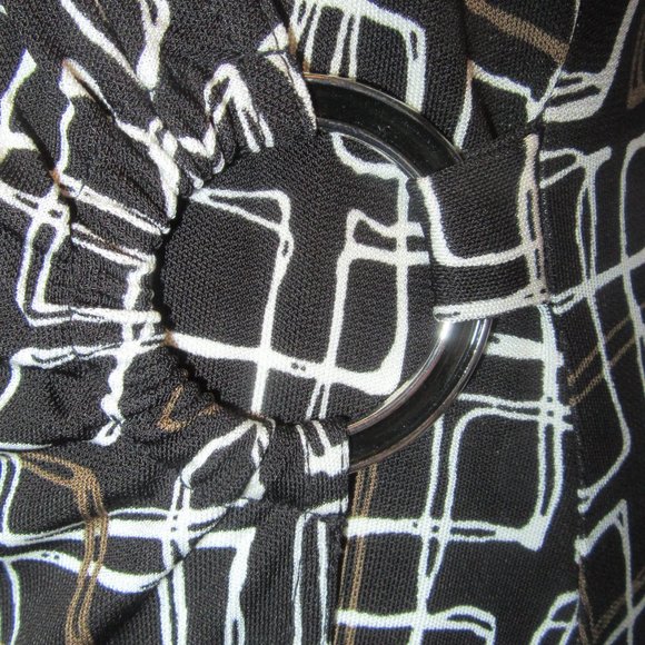 NWT Talbots Long Sleeve Midi Faux Wrap Dress Size 10 - Picture 8 of 12